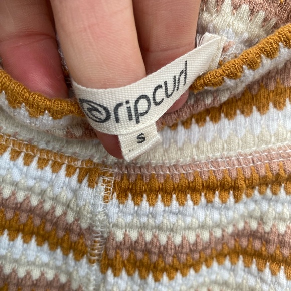 Rip Curl Stripe Knit Wide Leg Pants | Size Small - Picture 4 of 5